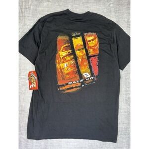 Dale Earnhardt JR Shirt Men's XL Black Vintage Y2K Double Sided Winning‎ Circle